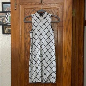 Beautiful Gray and Black Event Dress